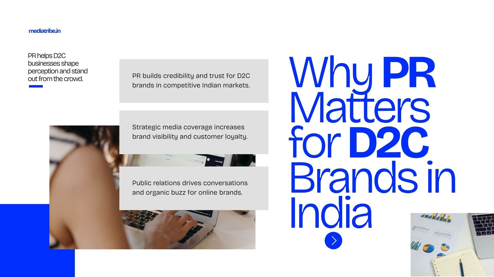 PR expert using a megaphone to symbolize powerful brand messaging and media impact in India