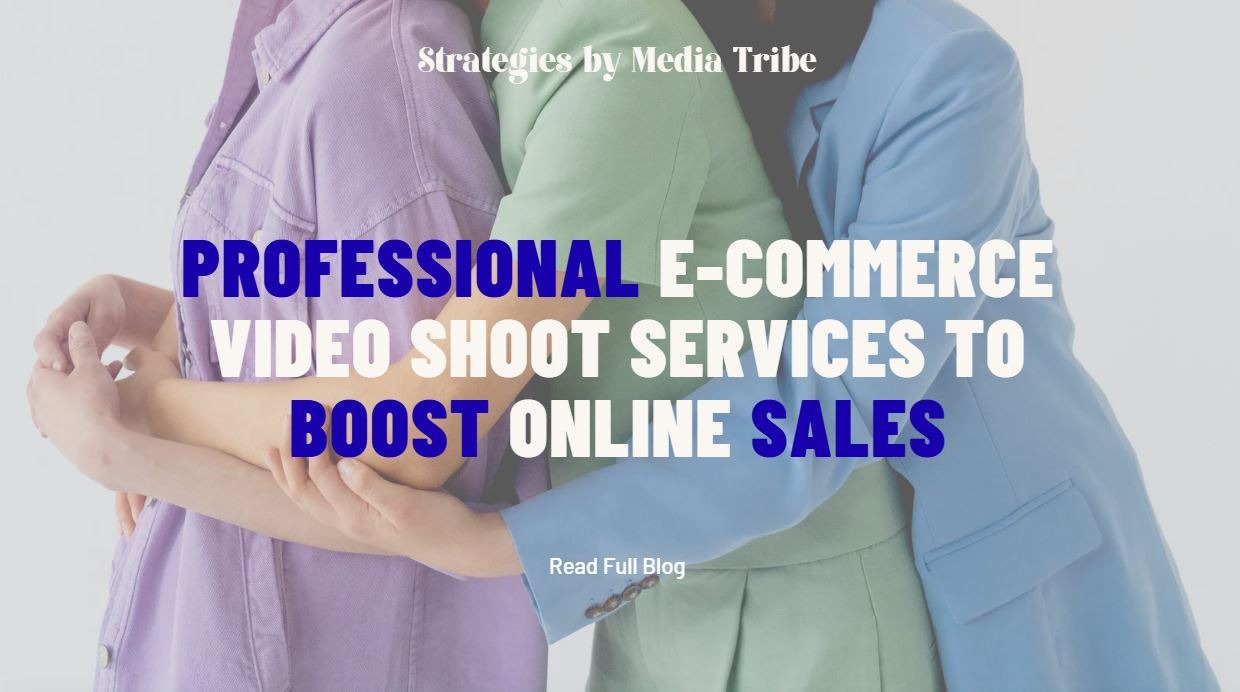 Behind the scenes of fashion video shoot for e-commerce by Media Tribe