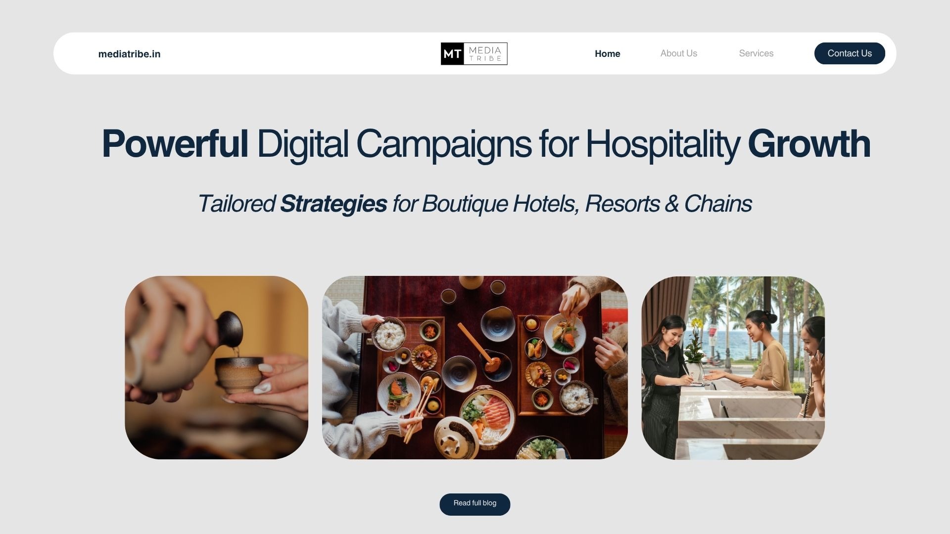 Digital marketing agency for hotels and hospitality brands boosting bookings and online presence.