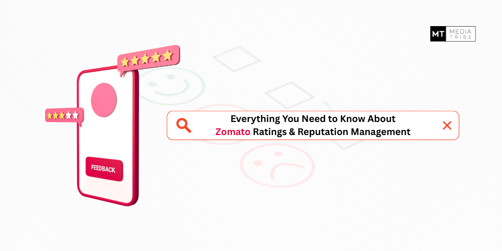 Media Tribe managing Zomato reviews for a top-rated restaurant