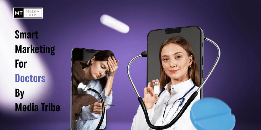 Smart marketing dashboard for doctors created by Media Tribe